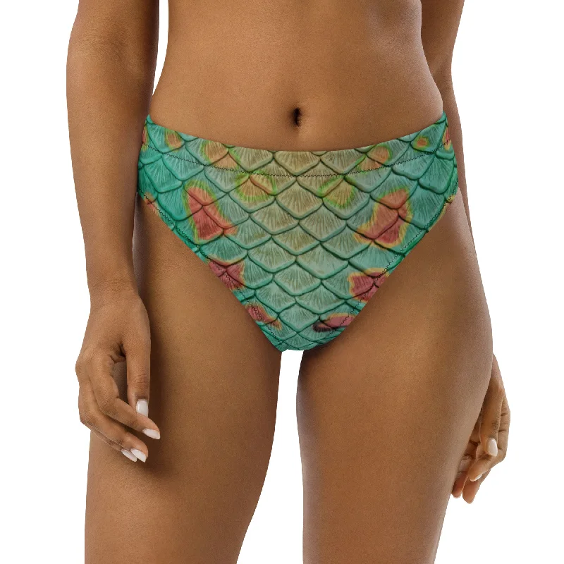Pumpkinseed Recycled High-Waisted Bikini Bottom Feminine Women's Soft 
