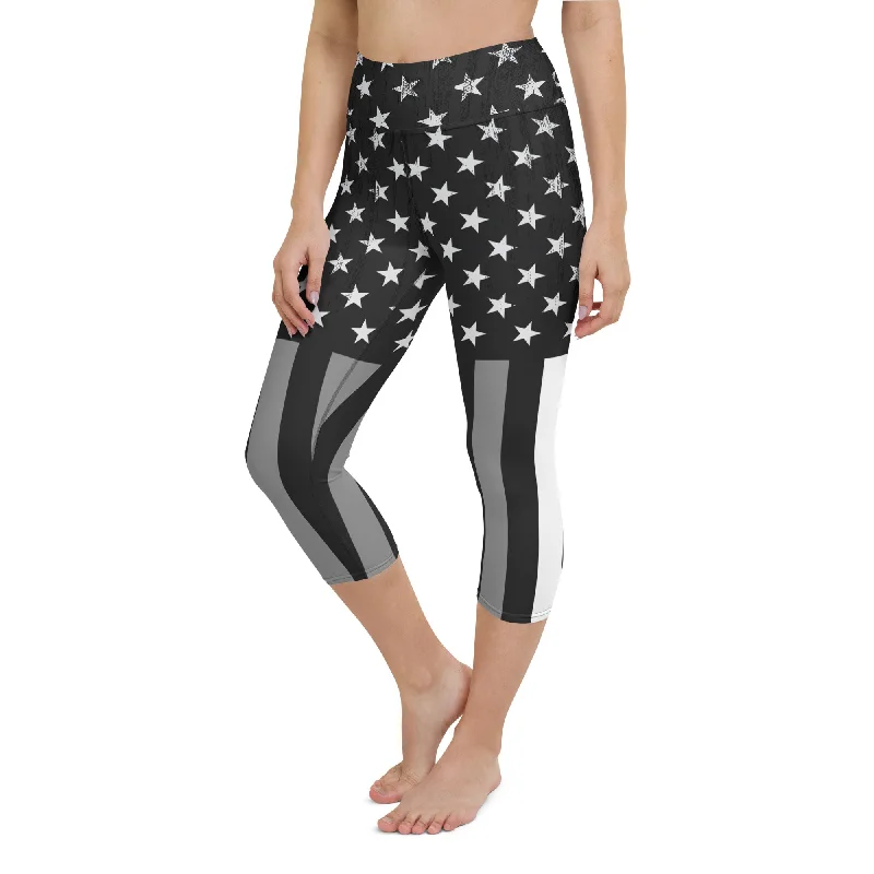 First Responder EMS Yoga Capris Sleek Women's 
