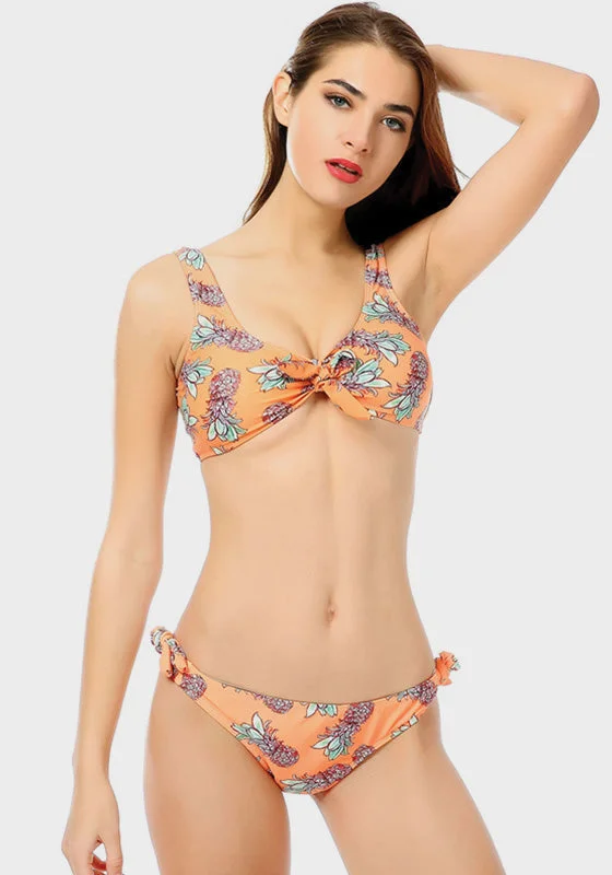 Navi Printed Push Up Bikini purpose