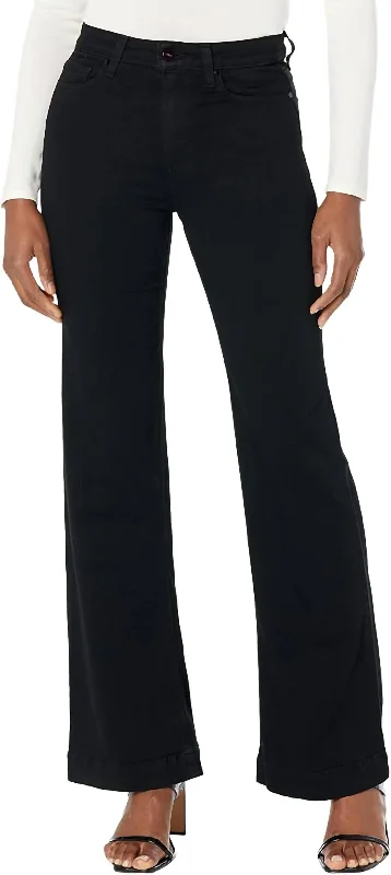 Women's Leenah Jeans In Black Shadow Laid - back Women's Vibe