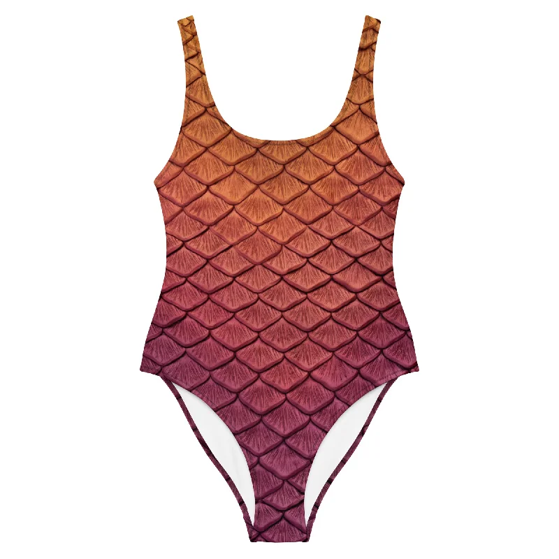 Harvest Moon One-Piece Swimsuit Cozy Women's Winter