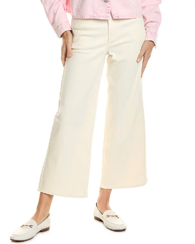 rag & bone Annie Ecru Wide Leg Jean Earthy Women's 