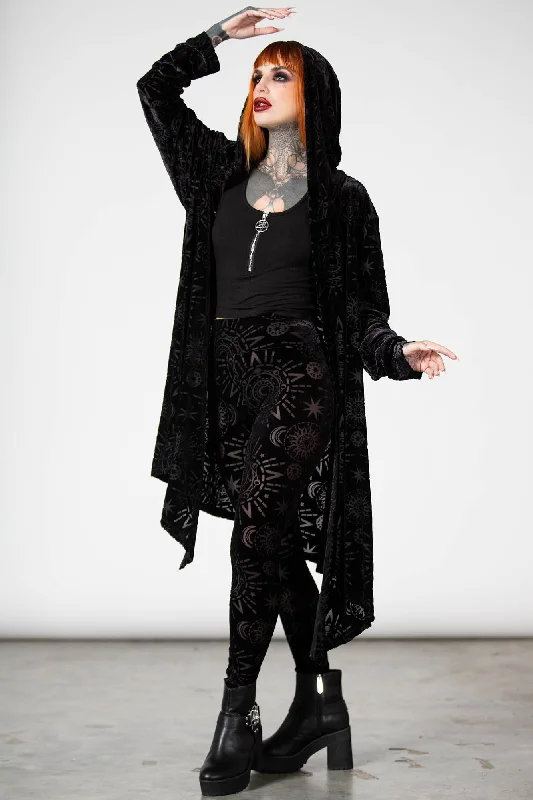 Brielle Burnout Leggings Dapper Women's 1920S