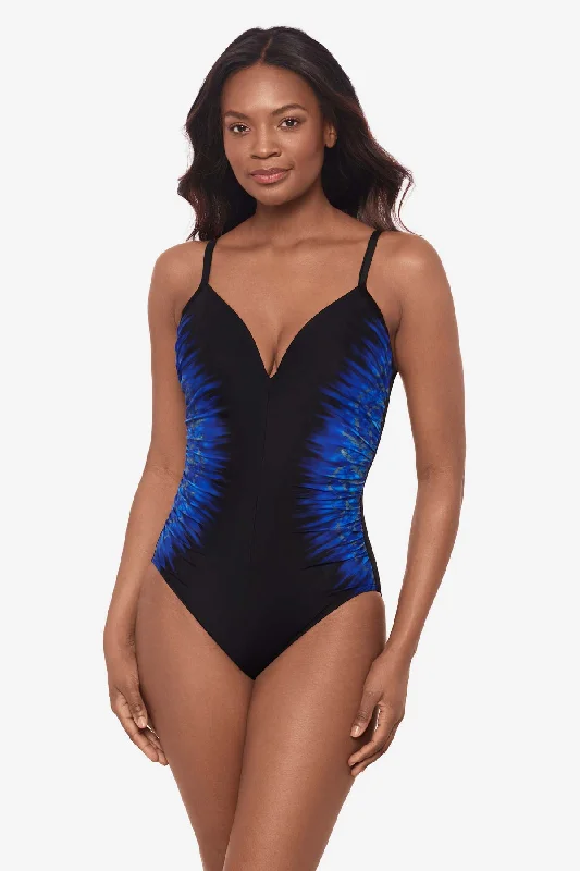 Paka Mayan Temptation One Piece Swimsuit DD-Cup Bohemian Women's Free