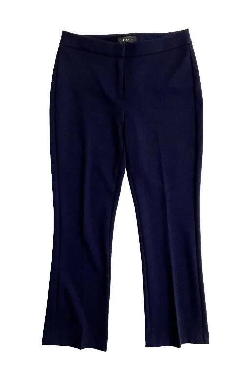 Women's Cameron Classic Ankle Pants In Blue Modern Women's 