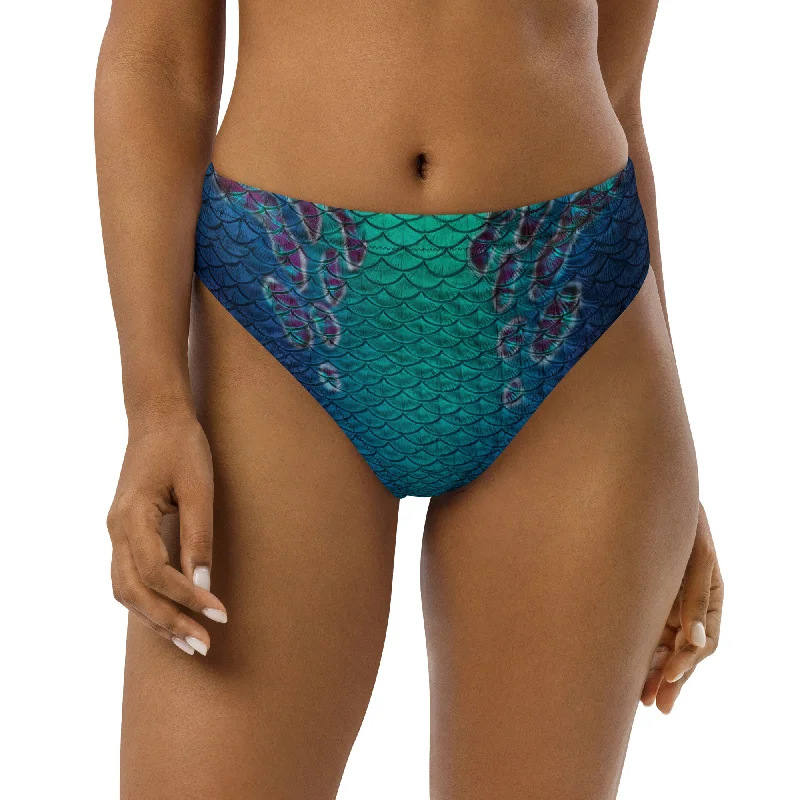 Abalone Abyss Recycled High-Waisted Bikini Bottom Women