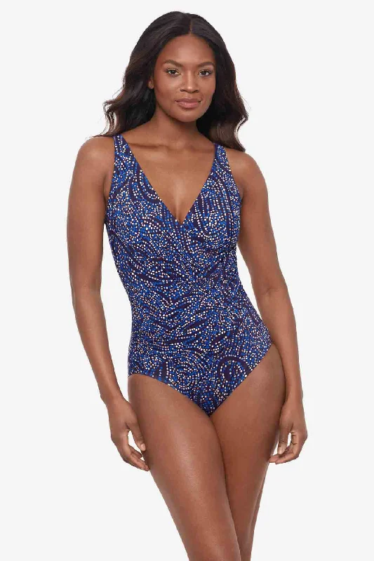 Spotlight Oceanus One Piece Swimsuit DD-Cup Tough Women's Military - inspired
