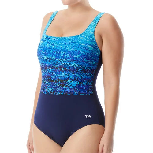 TYR Women's Arctic Scoop Neck One Piece Laid - back Women's Vibe