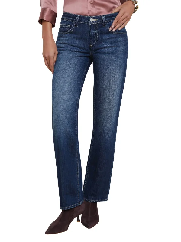Tatum Low Rise Stovepipe Jean In Trenton Monochromatic All - in - one