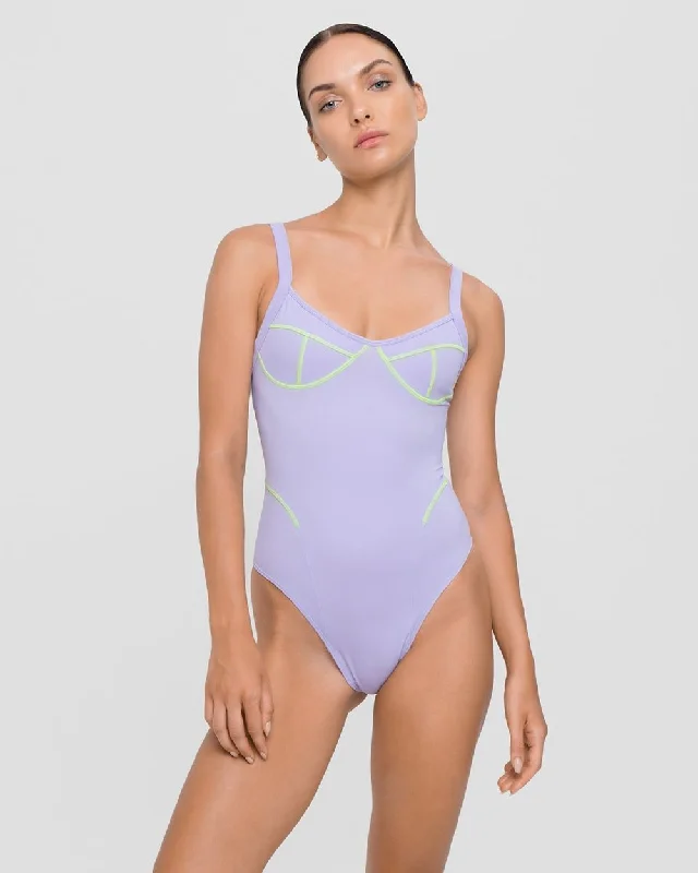 Takeko One Piece Swimsuit Practical Women's Multi - 