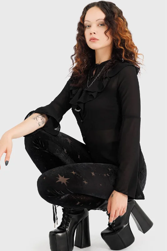 Coma Star Leggings Laid - back Women's Style