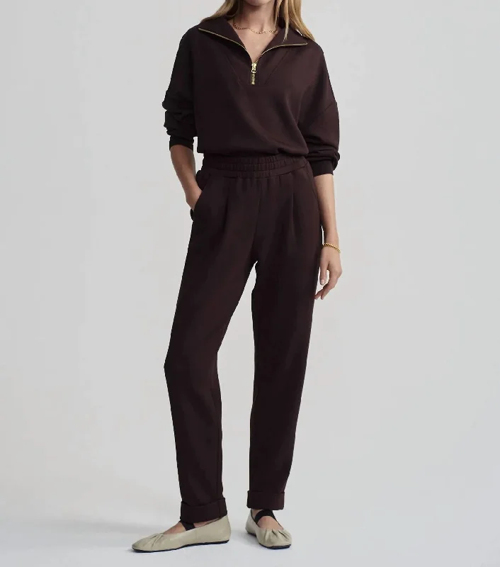 Rolled Cuff Pant In Coffee Bean Artistic Women's Avant - 