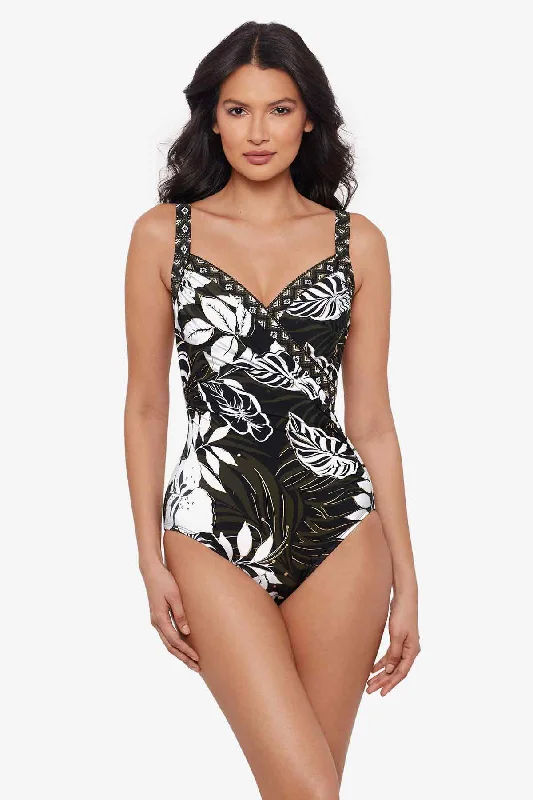 Elle Dorado Sanibel One Piece Swimsuit DD-Cup Stylish Women's Neon