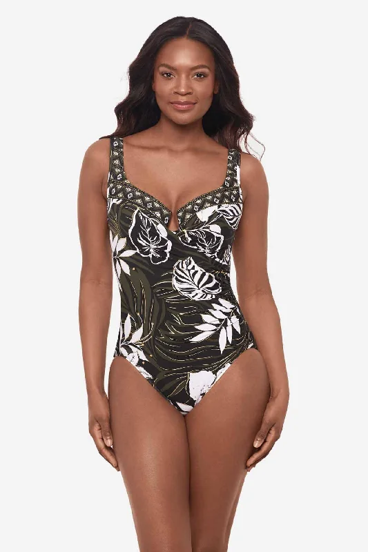 Elle Dorado Escape One Piece Swimsuit Refined Women's Velvet