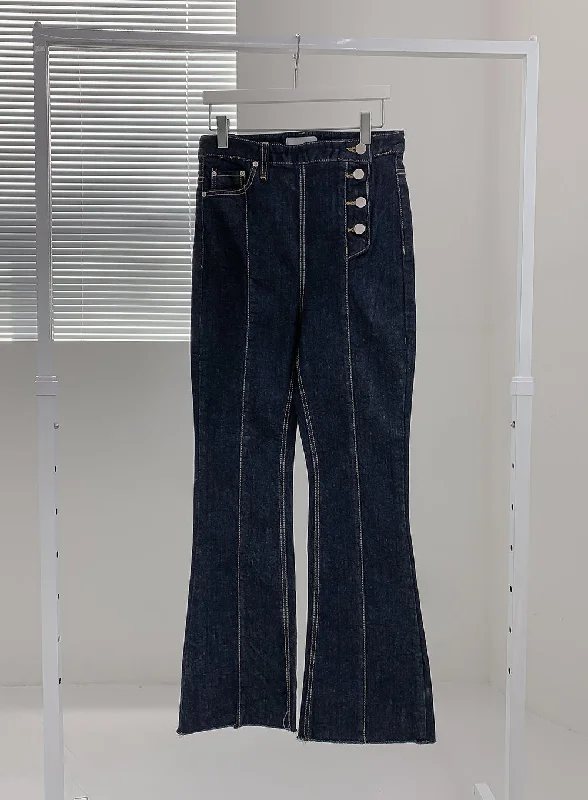 High Waist Bootcut Jeans IM20 Adventure