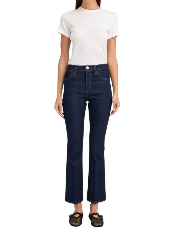 Ankle Flare Jeans In Joan Casual Women's Loose - fitting