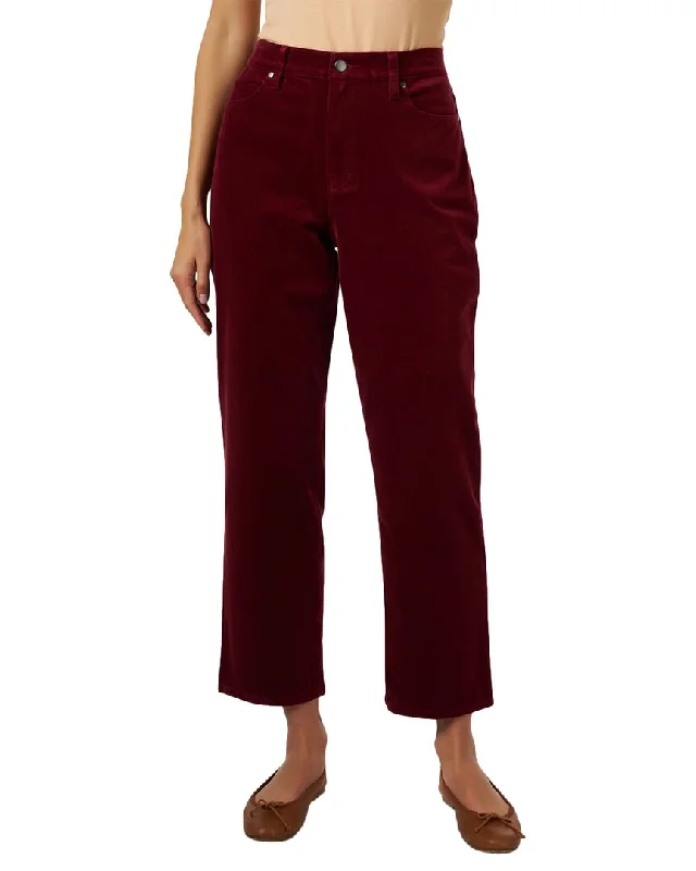 EILEEN FISHER Corduroy Straight Ankle Pant Hip Women's Retro