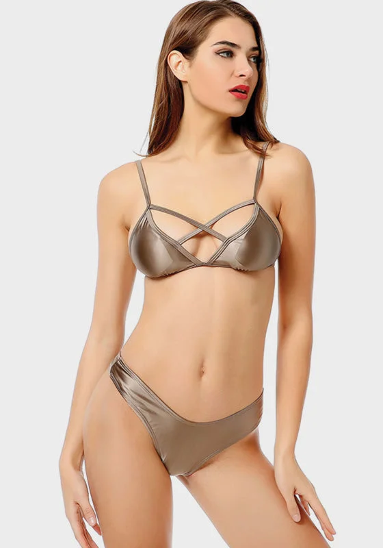 Amitto Bandage High Cut Bikini Relaxed Women's Beachy