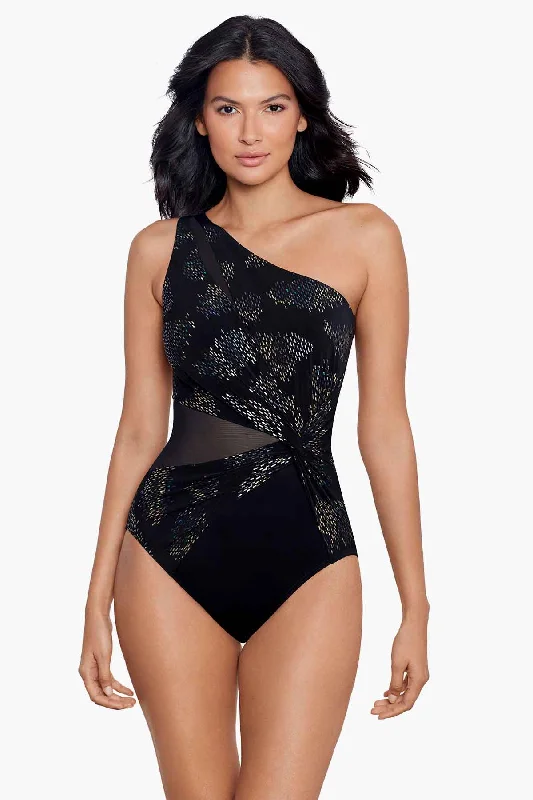 Iridium Minx One Piece Swimsuit Edgy Women's Punk