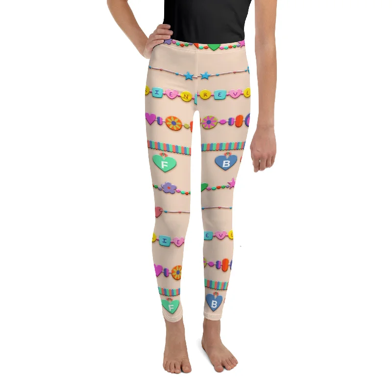 Friendship Bracelet Youth Leggings Australian Beach