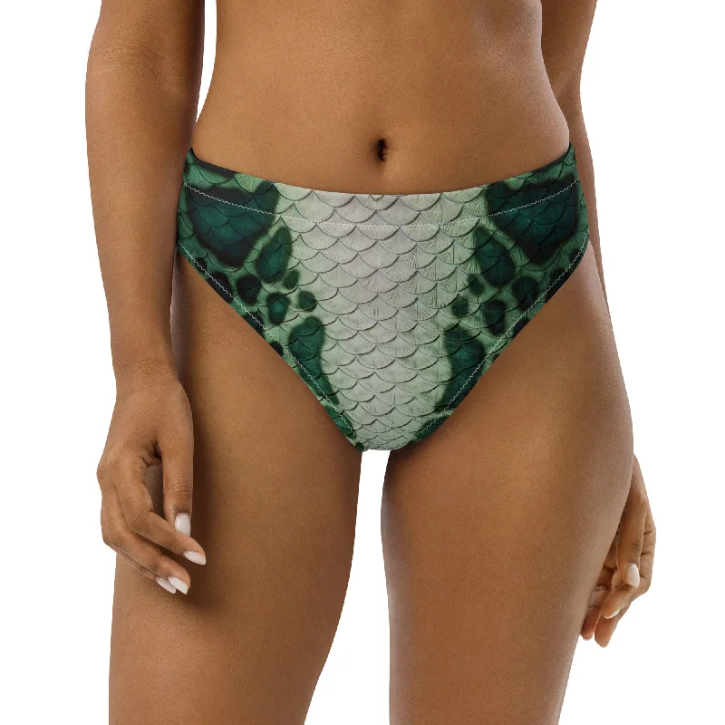 Ailea Recycled High-Waisted Bikini Bottom Cool Women's Skate
