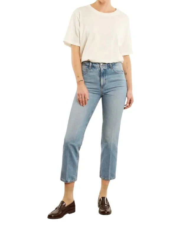 Crop Straight Leg Jean In Paradis Modern Women's Tech