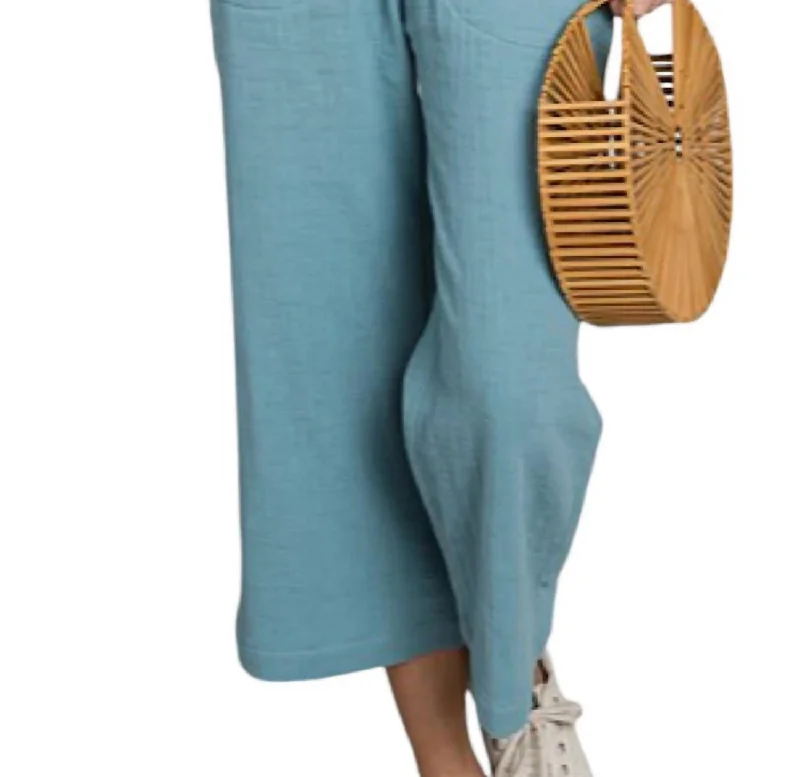 Woven Slubs In Sea Foam Sustainable Organic