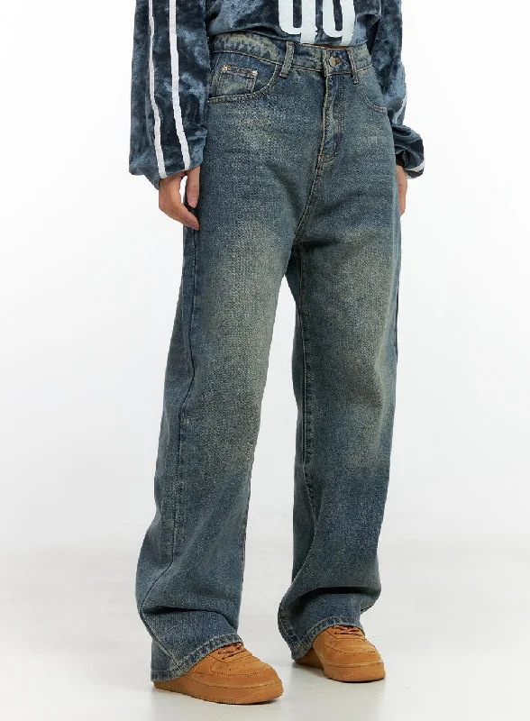Mya Cotton Comfort Straight Jeans CN401 Cool Women's Distressed