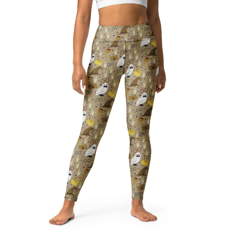 Horcrux Print Yoga Leggings Dynamic Women's High - energy
