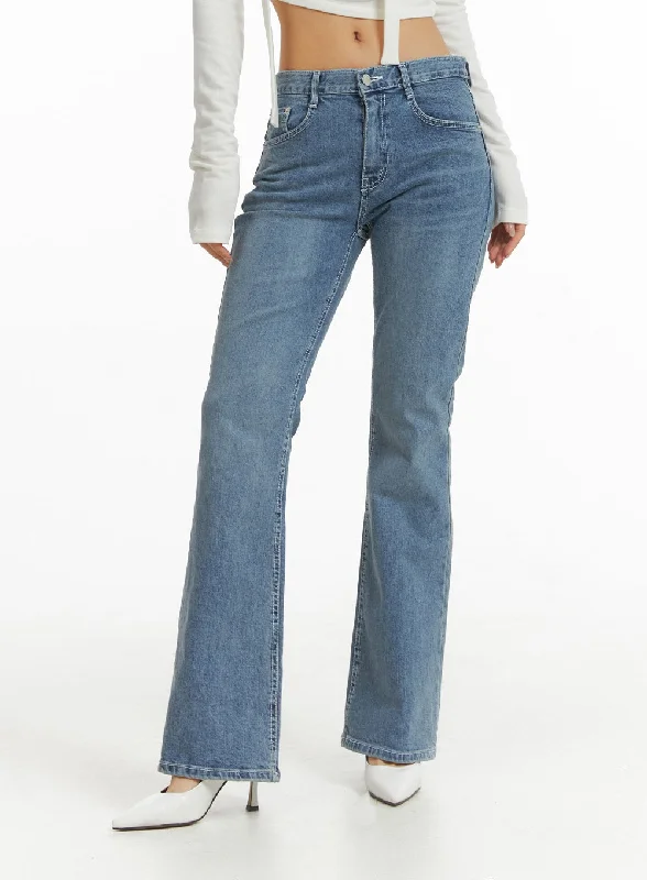 High Waist Cropped Straight Leg Jeans CJ425 Confident Women's High - fashion