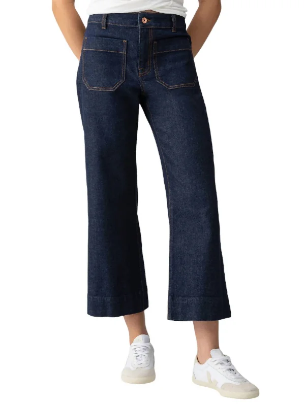 Marine Denim Pants In Magnetic Confident Women's Power
