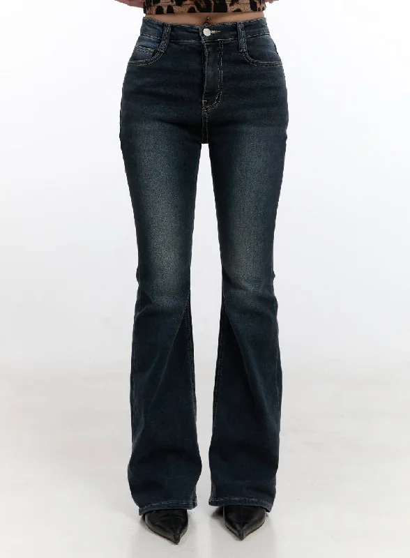 Roxxi Slim Fit Indigo Dream Flared Jeans CN422 performance
