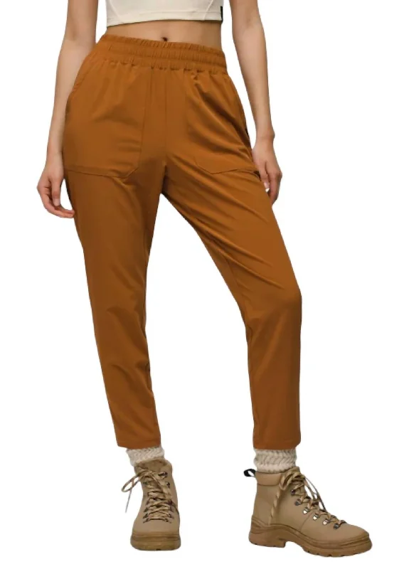 Women's Railay Straight Pant In Clay Cozy Women's Sherpa - lined