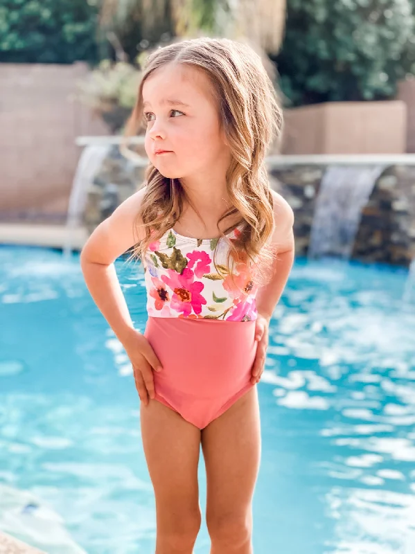 The Mini Sailor | Pink Floral/Watermelon | Final Sale Vacation