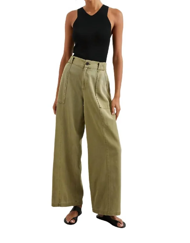 Greel Pant In Canteen Confident Women's High - fashion