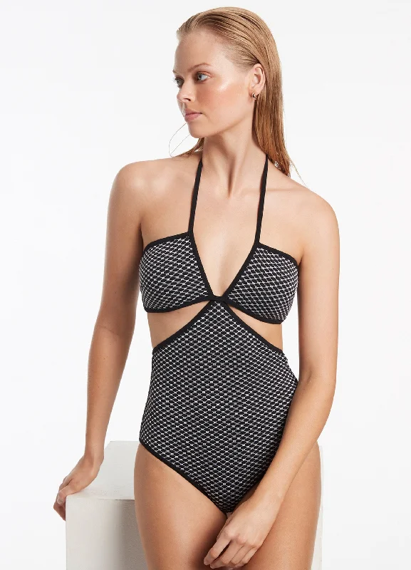 Corallo Cut Out One Piece - Black Country