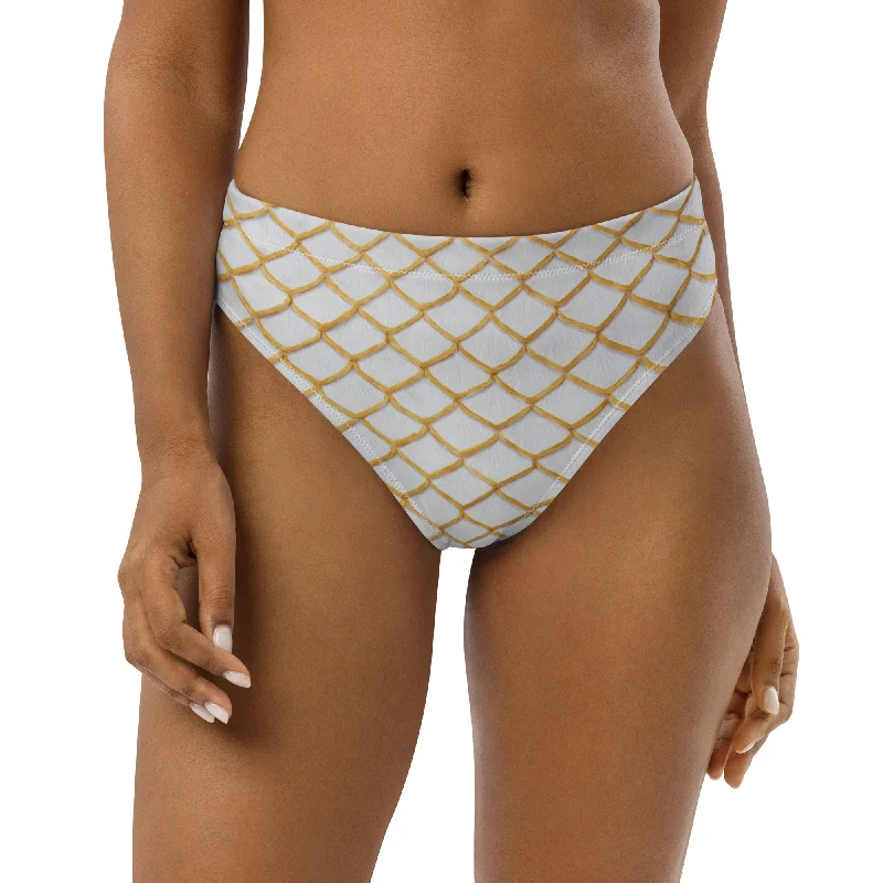 Pegasus Recycled High-Waisted Bikini Bottom Athletic Women's High - 