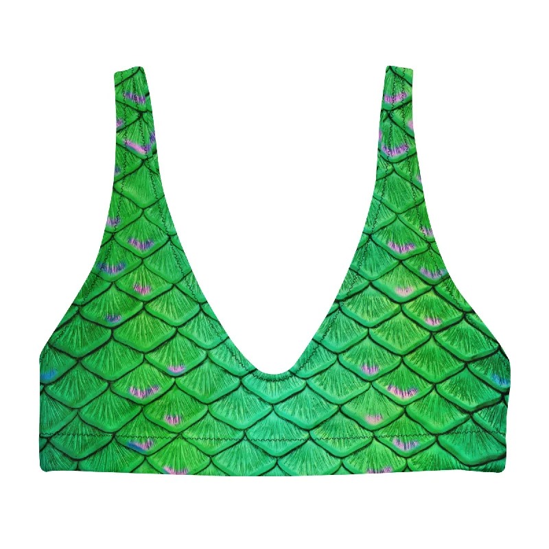 Ariel's Melody Recycled Padded Bikini Top performance