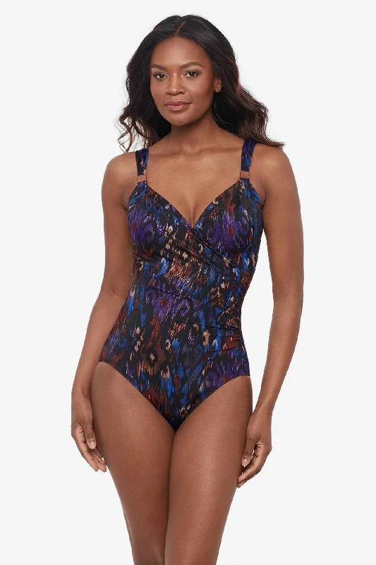 Tapiz Siren One Piece Swimsuit DD-Cup Tough Women's Military - inspired