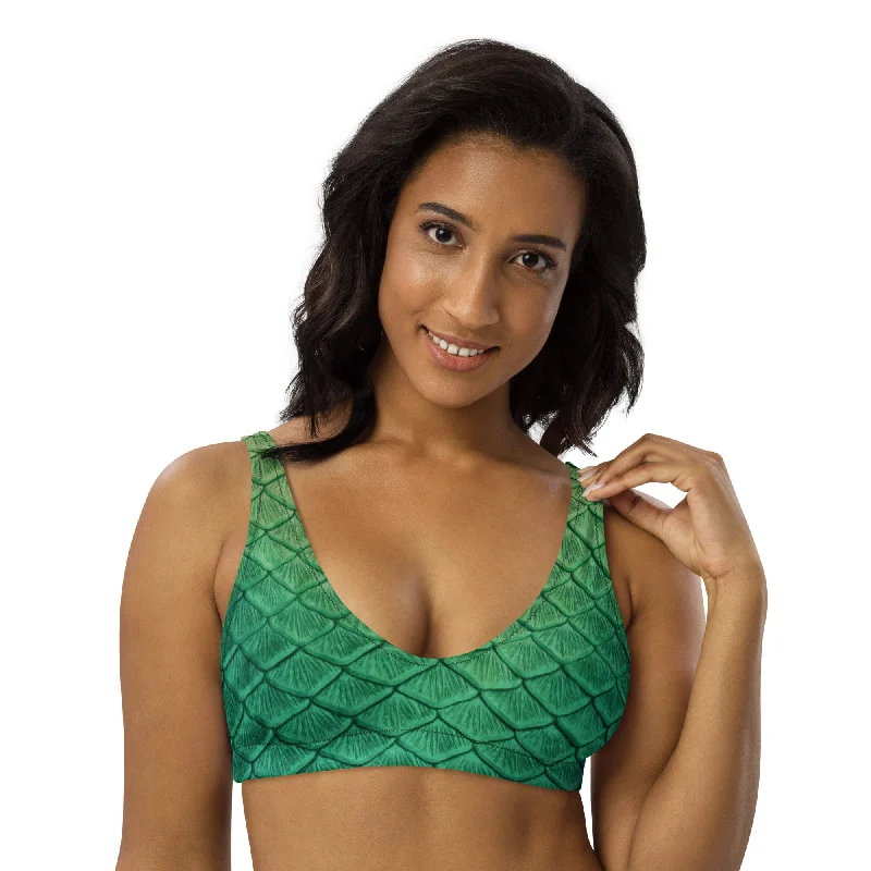Secret of Skye Recycled Padded Bikini Top Streetwear Style for 