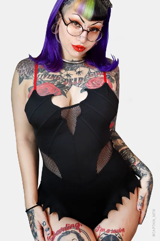 Draculas Daughter One Piece Swimsuit Modern Women's 