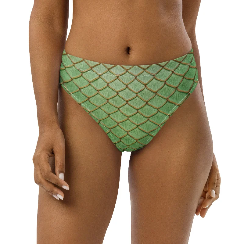 The Luna Moth Recycled High-Waisted Bikini Bottom purpose