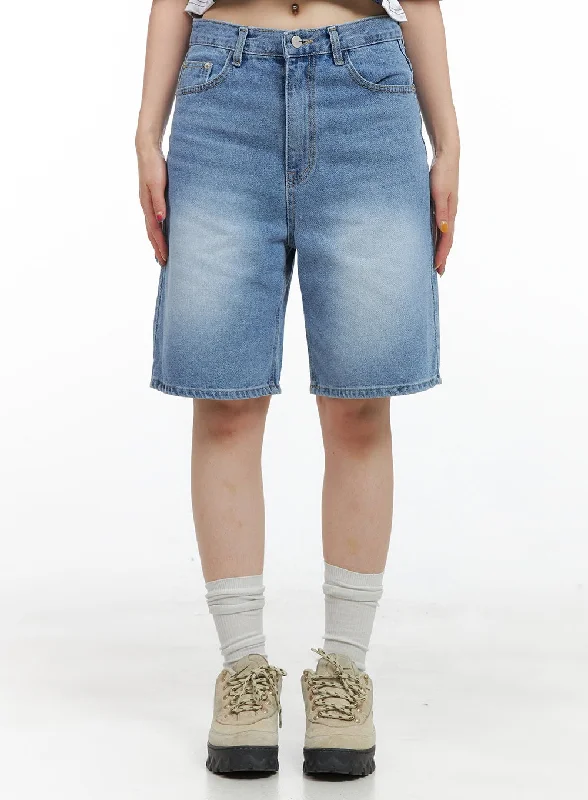Washed Wide Leg Jorts CG408 Sustainable Organic