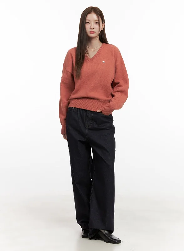 Lauren Cotton Comfort Wide Leg Jeans OD417 Athletic Women's 
