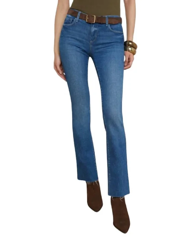 Sneeki Low Rise Sneaker Straight Jeans In Stockton Geometric