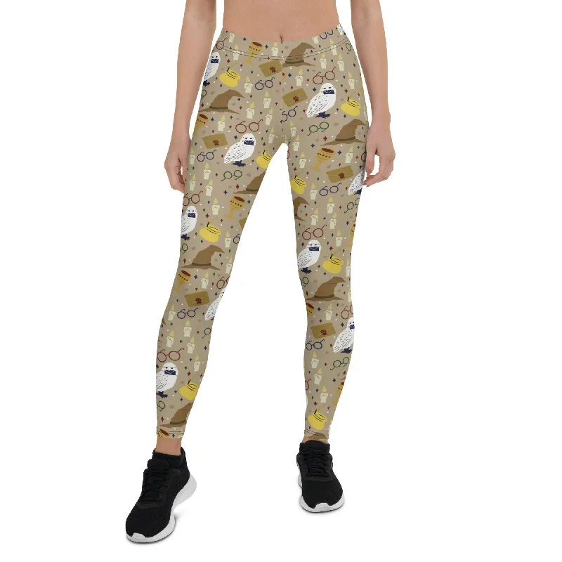 Horcrux Print Leggings Stylish Women's Neon