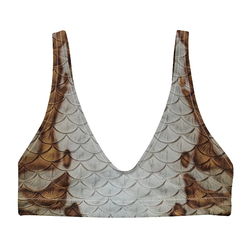 Escalla Recycled Padded Bikini Top Bold Women's Statement