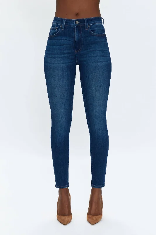 Aline High Rise Skinny Jeans In Rosslyn Sustainable Organic