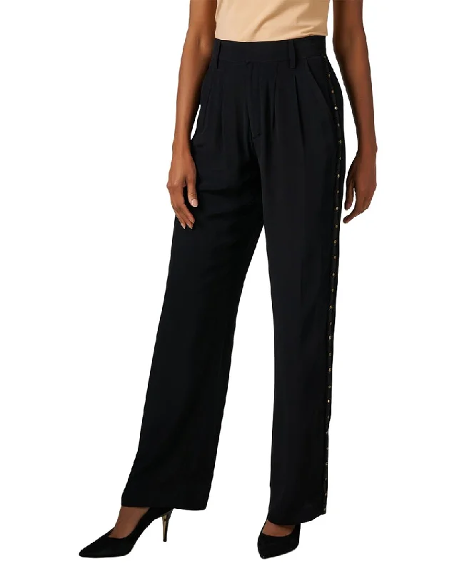 Figue Straight Leg Pant Polished Women's Silk