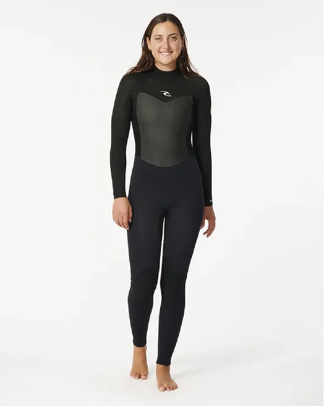 Women's Omega 4/3 Back Zip Fullsuit Wetsuit Feminine Women's Soft 
